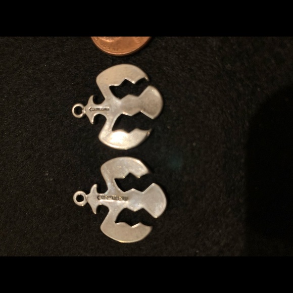 STERLING NATIVE AMERICAN EAGLE CHARMS/pendants - Picture 2 of 4